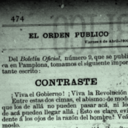 La prensa como actor en la guerra. El papel de una editorial